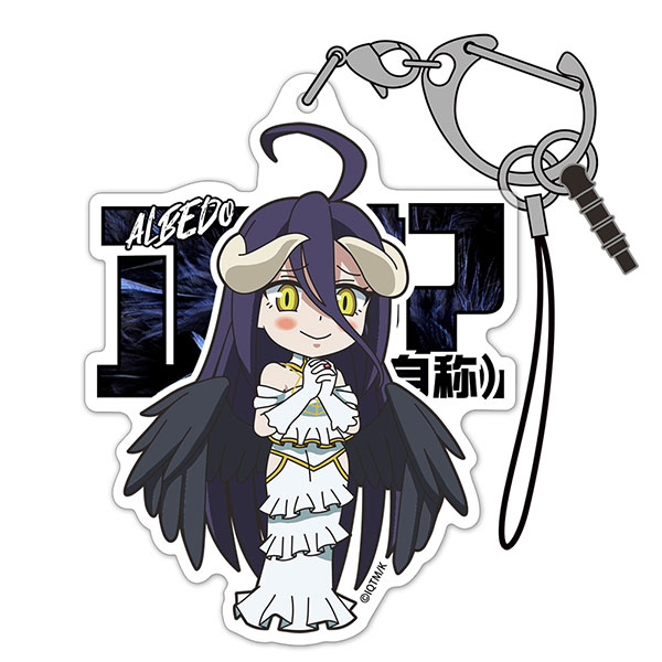 COSPA Movie "Isekai Quartet -Another World-" Isekai Quartet Albedo Acrylic Multi Keychain imagen 1