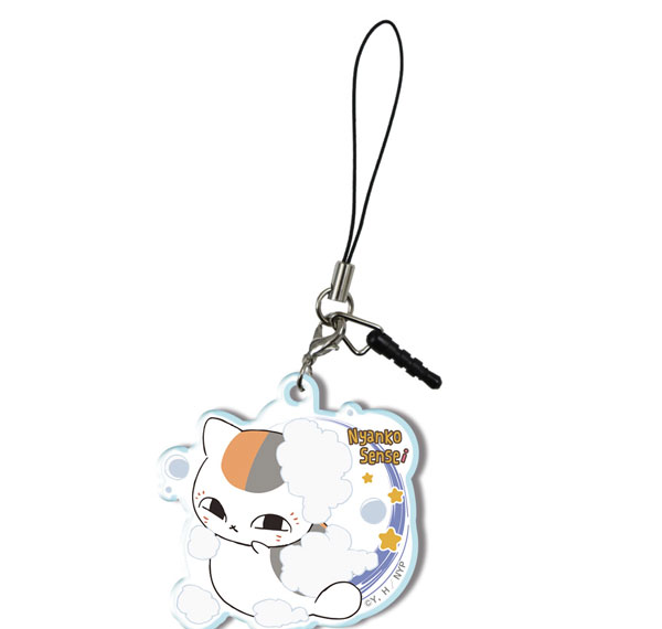 License Agent Natsume Yuujinchou Acrylic Earphone Jack Accessory Ver.2 Design 02 (Nyanko Sensei /B) รูปภาพ 1