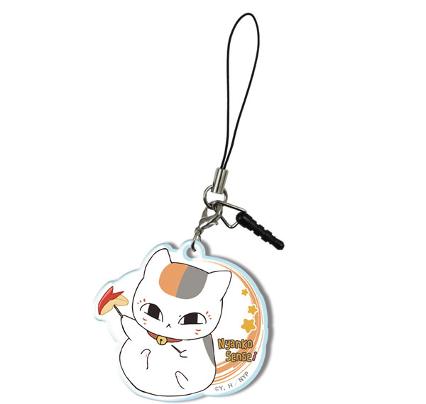 License Agent Natsume Yuujinchou Acrylic Earphone Jack Accessory Ver.2 Design 03 (Nyanko Sensei /C) Bild 1