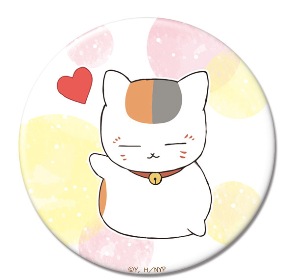 License Agent Natsume Yuujinchou Tin Badge Design 01 (Nyanko Sensei /A) Bild 1