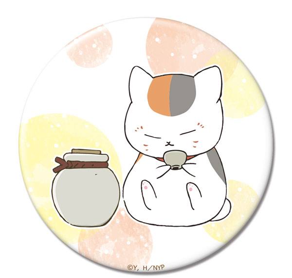 License Agent Natsume Yuujinchou Tin Badge Design 03 (Nyanko Sensei /C) รูปภาพ 1