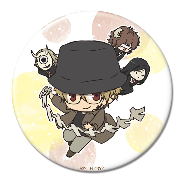 License Agent Natsume Yuujinchou Tin Badge Design 08 (Shuichi Natori)