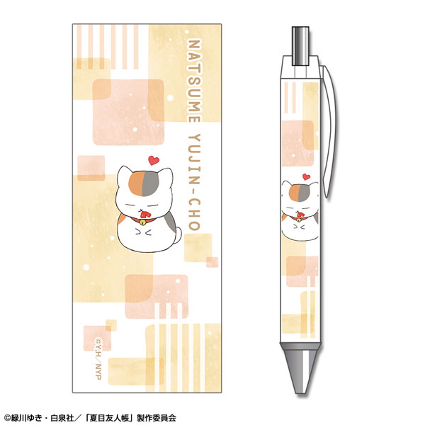 License Agent Natsume Yuujinchou Ballpoint Pen Ver.2 Design 01 (Nyanko Sensei /A)