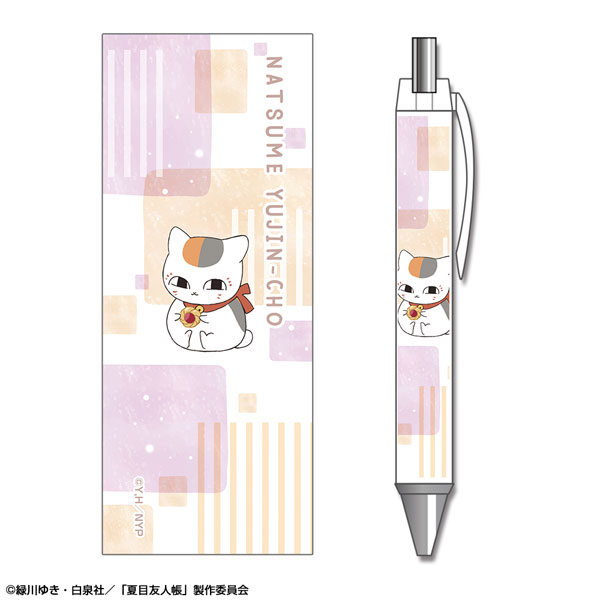 License Agent Natsume Yuujinchou Ballpoint Pen Ver.2 Design 02 (Nyanko Sensei /B)