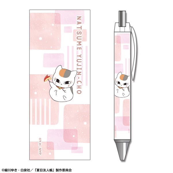 License Agent Natsume Yuujinchou Ballpoint Pen Ver.2 Design 03 (Nyanko Sensei /C)