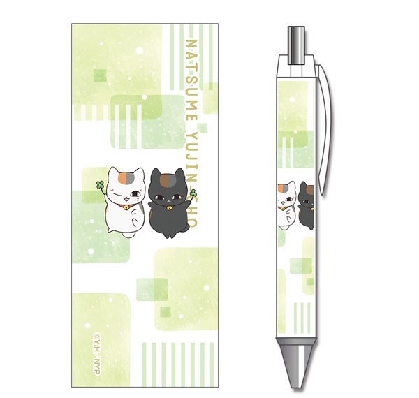 License Agent Natsume Yuujinchou Ballpoint Pen Ver.2 Design 04 (Nyanko Sensei & Black Nyanko) รูปภาพ 1
