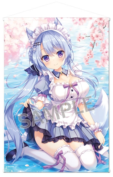 Brendream Yuki Ameto B1 Wall Scroll Tea time Kitsune-san 图片 1