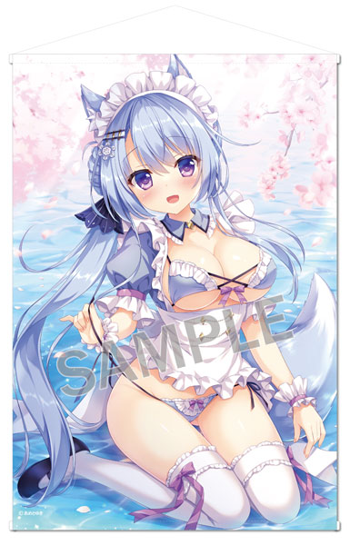 Brendream Yuki Ameto B1 Wall Scroll Tea time Kitsune-san Extra Edition