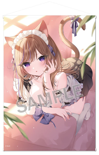 Brendream Mafuyu B1 Wall Scroll Tea time Leo-chan Extra Edition