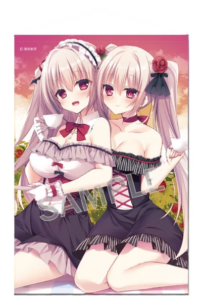 Brendream Kiseri Matsumiya B2 Wall Scroll Graceful Sisters รูปภาพ 1