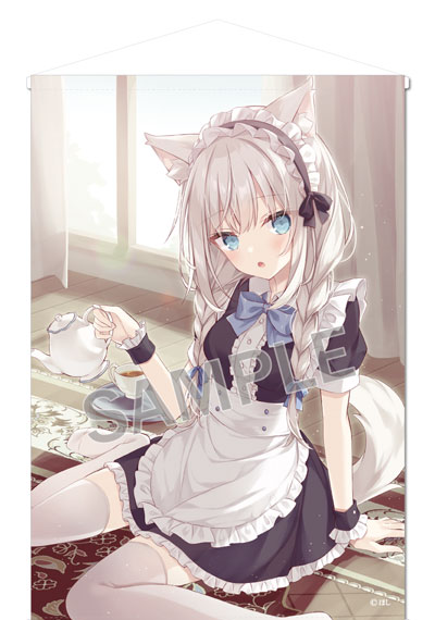Brendream Hoshi B2 Wall Scroll Tea time Mashiro-chan Bild 1