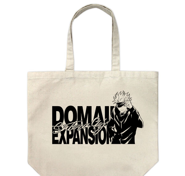 COSPA Jujutsu Kaisen Satoru Gojo Large Tote Bag / NATURAL รูปภาพ 1