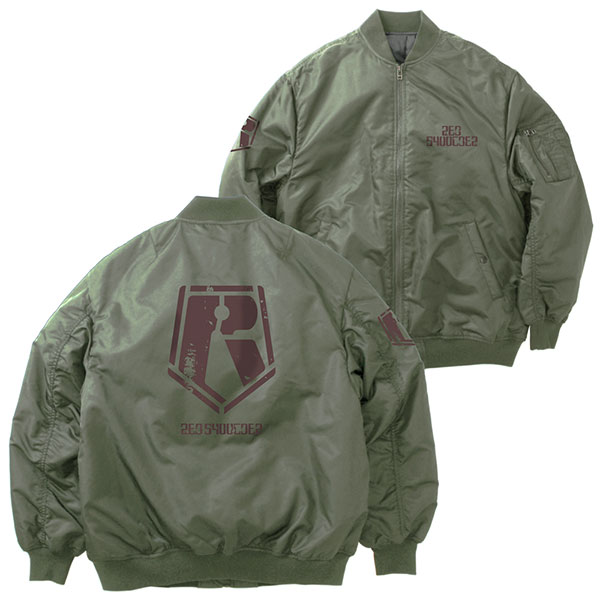COSPA Armored Trooper Votoms Red Shoulder MA-1 Jacket / MOSS-M