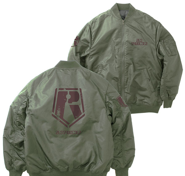 COSPA Armored Trooper Votoms Red Shoulder MA-1 Jacket / MOSS-XL รูปภาพ 1