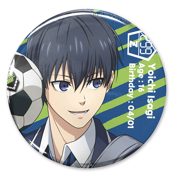 COSPA TV Anime "Bluelock" New Illustration Yoichi Isagi Tin Badge