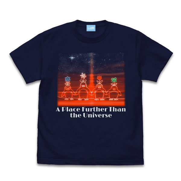 COSPA Sora Yori mo Tooi Basho Penguin T-shirt / NAVY-M Bild 1