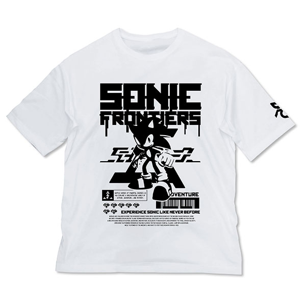 COSPA Sonic Frontiers Big Silhouette T-shirt /WHITE-XL