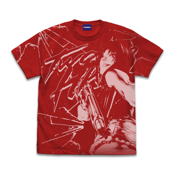 COSPA Black Lagoon Revy All Print T-shirt /RED-L imagen 1