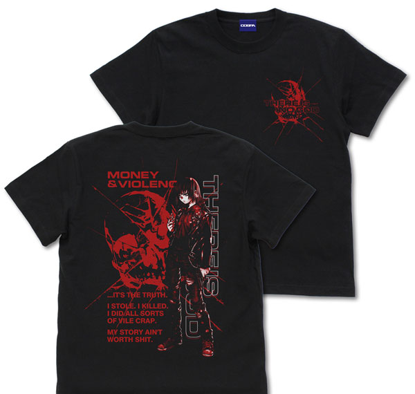 COSPA Black Lagoon Revy T-shirt Girlhood Ver./BLACK-L รูปภาพ 1