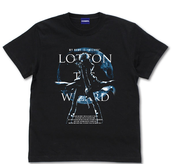 COSPA Black Lagoon Lotton the Wizard T-shirt /BLACK-S รูปภาพ 1