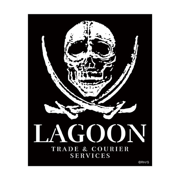 COSPA Black Lagoon Lagoon Trade & Courier Services Sticker gambar 1