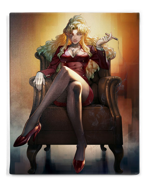 COSPA Black Lagoon Balalaika F6 Canvas Art