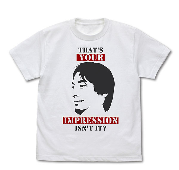 Tablier Marketing Gee! Original Hiroyuki Graphic T-shirt /WHITE-M