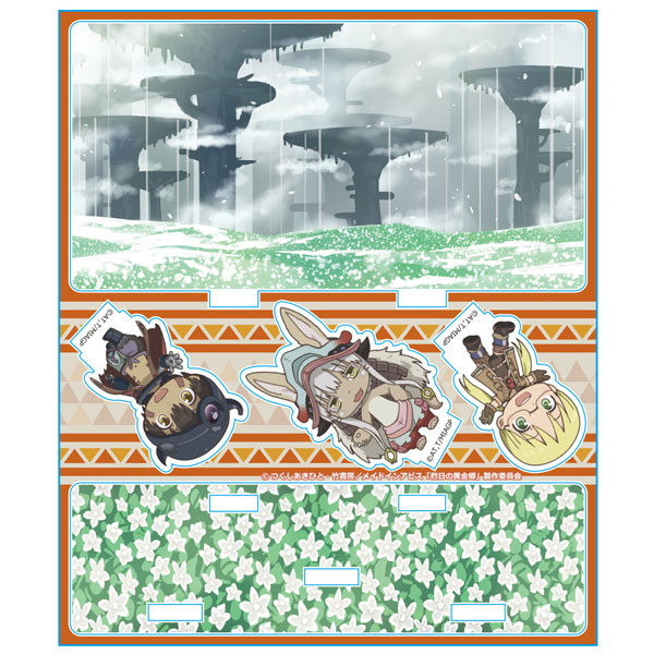 Azu Maker Made in Abyss The Golden City of the Scorching Sun Acrylic Diorama A [Riko & Reg & Nanachi]