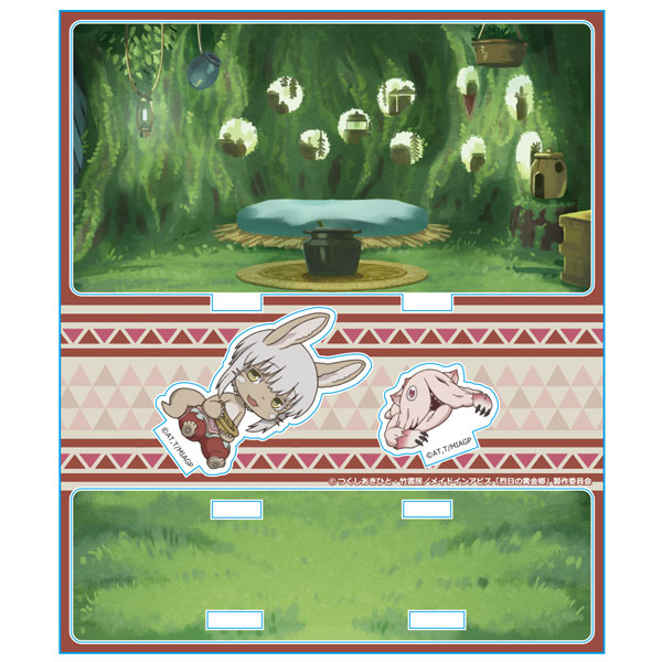 Azu Maker Made in Abyss The Golden City of the Scorching Sun Acrylic Diorama B [Nanachi & Mitty]