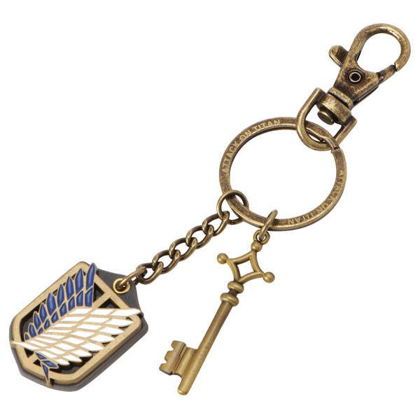 COSPA Attack on Titan Eren Accessory Keychain image 1