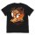 COSPA Macross Frontier Nose Art Ranka T-shirt /BLACK-M 图片 3