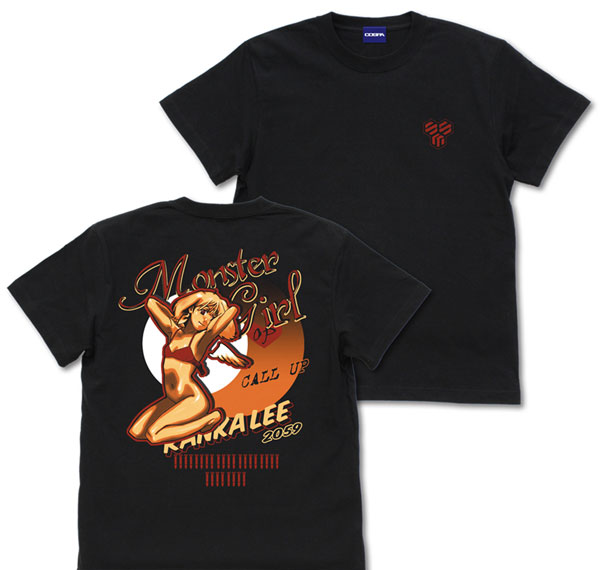COSPA Macross Frontier Nose Art Ranka T-shirt /BLACK-XL Bild 1
