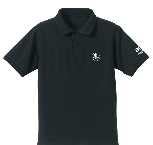 COSPA The Super Dimension Fortress Macross Roy Focker Embroidery Polo Shirt /BLACK-S รูปภาพ 1