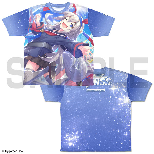 COSPA Umamusume Pretty Derby Tamamo Cross Double-sided Full Graphic T-shirt XL imagen 1