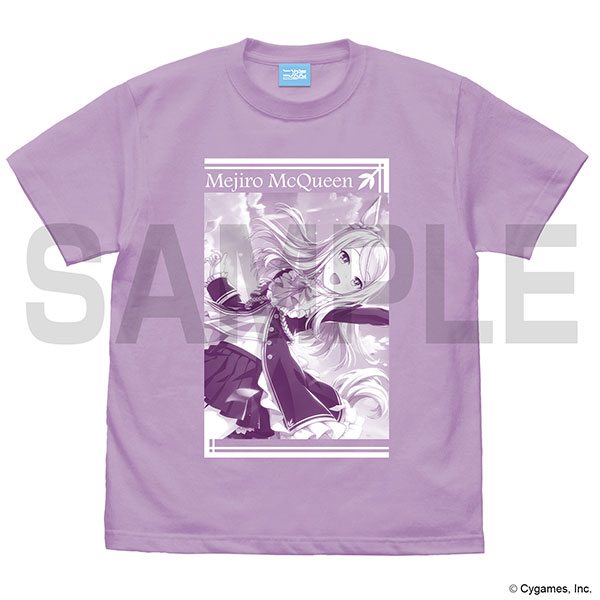COSPA 우마무스메 프리티 더비 메지로 맥퀸 / As the "Ace" 티셔츠 / LIGHT PURPLE XL 이미지 1