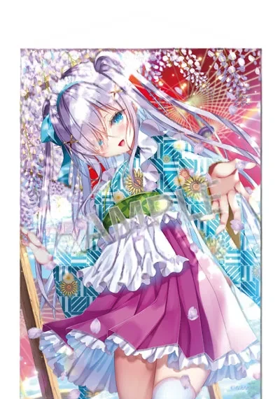 Brendream Naenae B2 Wall Scroll Japanese Style Maid Dateko-chan รูปภาพ 1