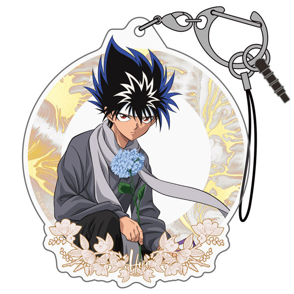 COSPA YuYu Hakusho New Illustration Hiei Acrylic Multi Keychain Bouquet Ver.