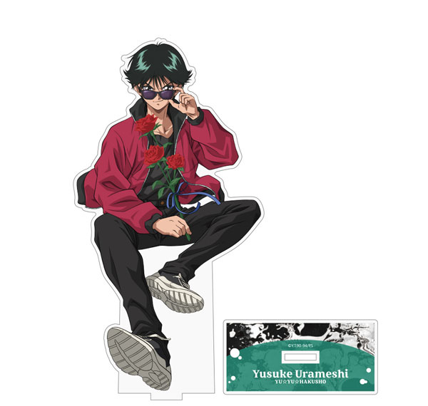 COSPA YuYu Hakusho New Illustration Yusuke Urameshi Acrylic Stand (Large) Bouquet Ver. รูปภาพ 1