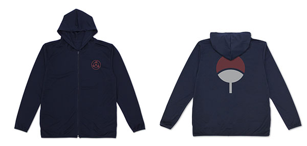 COSPA NARUTO Shippuden Sharingan Thin Dry Hoodie / NAVY-L