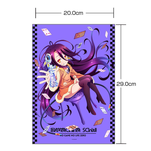 COSPA No Game No Life Zero New Illustration Schwi Acrylic Art Board ASCIENT!Ver. imagen 1