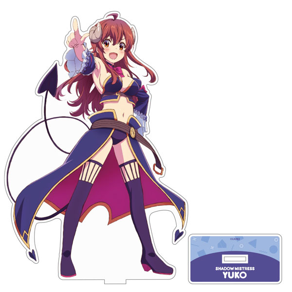 COSPA The Demon Girl Next Door 2nd Season New Illustration Shadow Mistress Yuuko Acrylic Stand (Large) Bild 1
