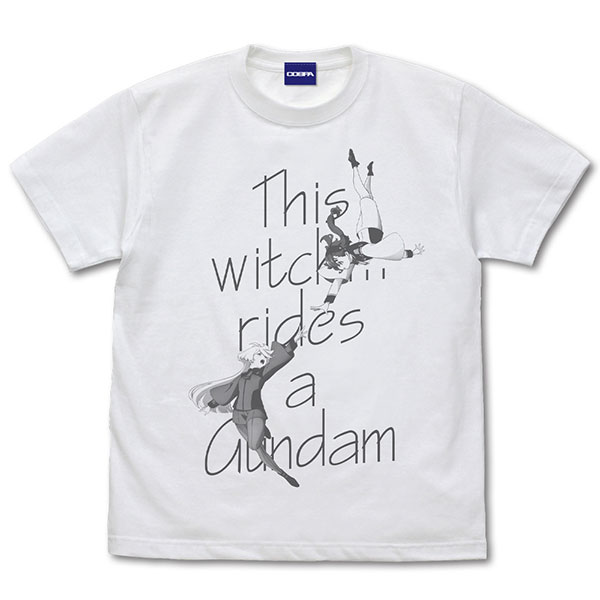 COSPA Mobile Suit Gundam: the Witch from Mercury Suletta & Miorine T-shirt /WHITE-L รูปภาพ 1