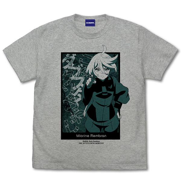 COSPA Mobile Suit Gundam: the Witch from Mercury Miorine Double Standard Old Man T-shirt /MIX GRAY-XL Bild 1