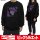COSPA Call of the Night Nazuna Big Silhouette Long Sleeve T-shirt /BLACK-L รูปภาพ 2
