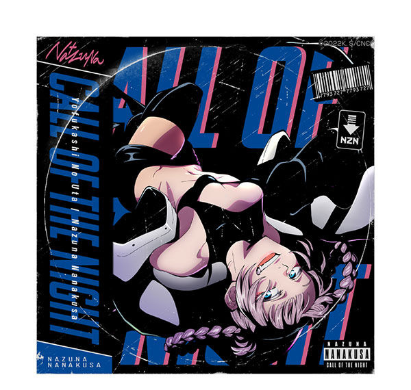 COSPA Call of the Night Nazuna Record Jacket Sticker