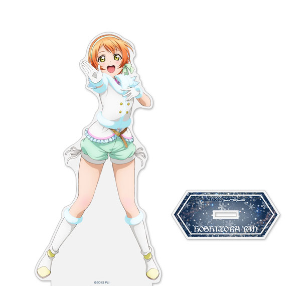 COSPA Love Live! Rin Hoshizora Acrylic Stand (Large) Snow halation Ver.