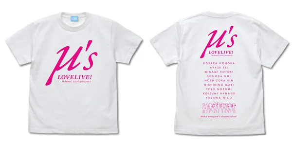 COSPA ラブライブ! μ's Tシャツ /WHITE-XL 画像 1