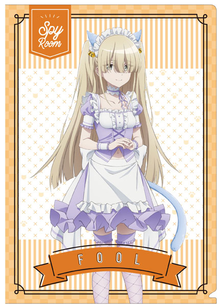 Movic Spy Classroom Clear File Erna (Neko-mimi Maid)
