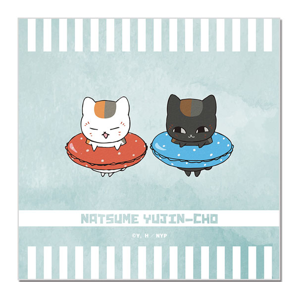 License Agent Natsume Yuujinchou Big Hand Towel Design 03 (Nyanko Sensei & Black Nyanko /A) Bild 1