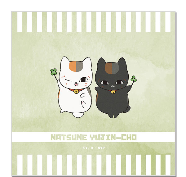 License Agent Natsume Yuujinchou Big Hand Towel Design 04 (Nyanko Sensei & Black Nyanko /B) รูปภาพ 1